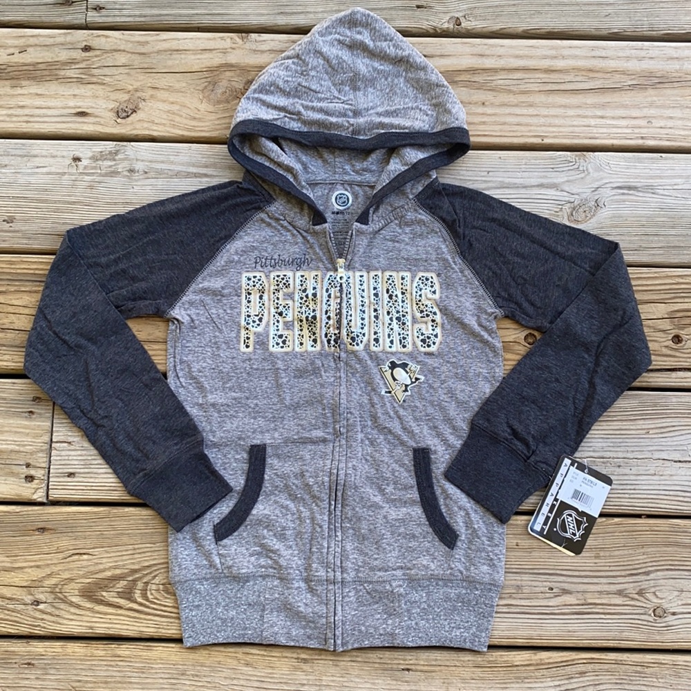 NHL Pittsburgh Penguins Youth Zip Up Jacket